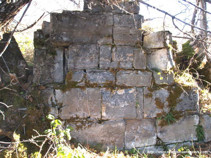 MURO OESTE, EN SU LADO NORTE